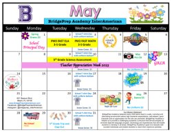 May Activity Calendar